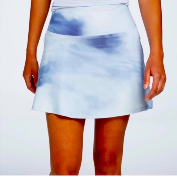 CALIA by Carrie Underwood Pants - CALIA Energize Eagle High Rise 16” Skort in Blue TieDye